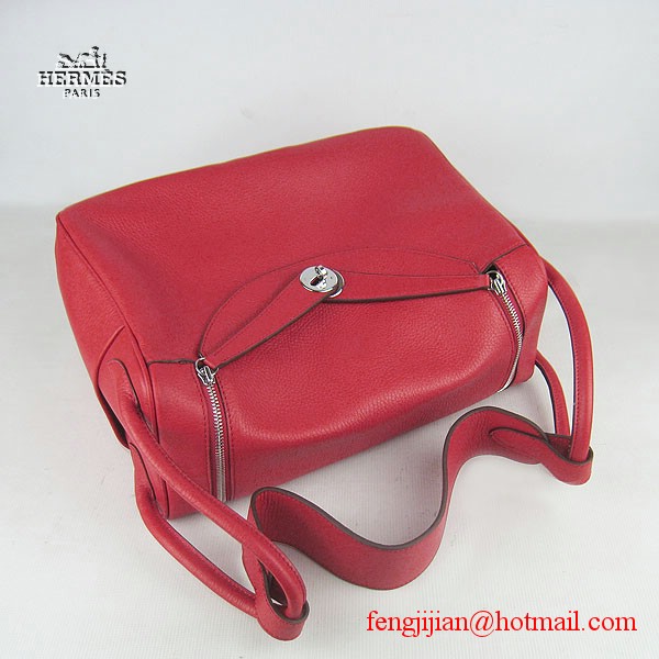 Hermes Women Shoulder Bag Red 6208